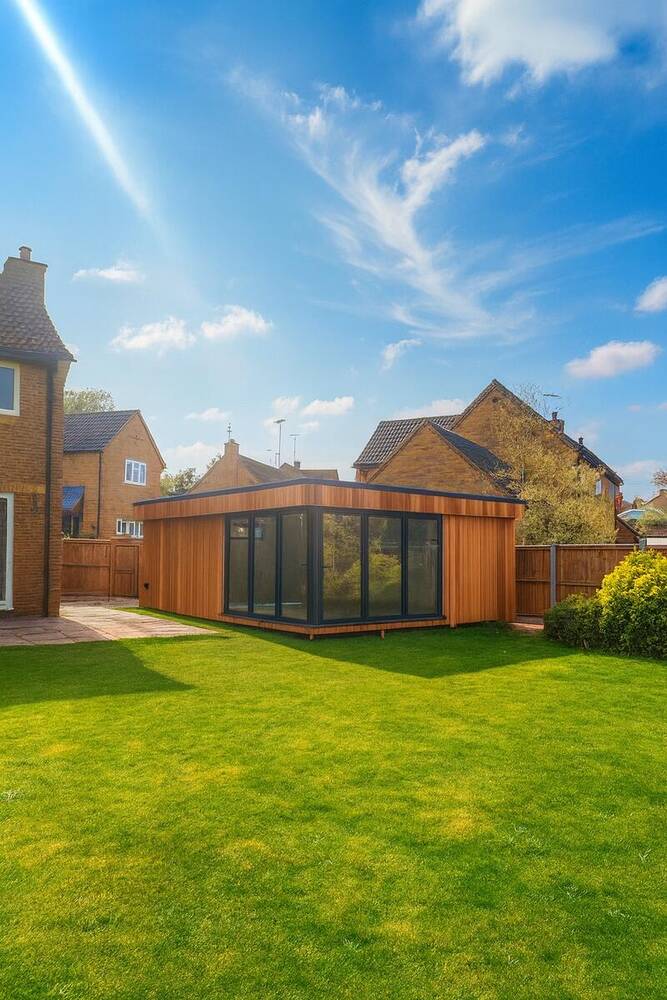 Bespoke SIP garden room build in South East England